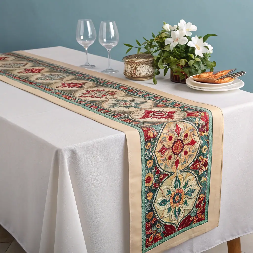 Traditional Indian Table Runner